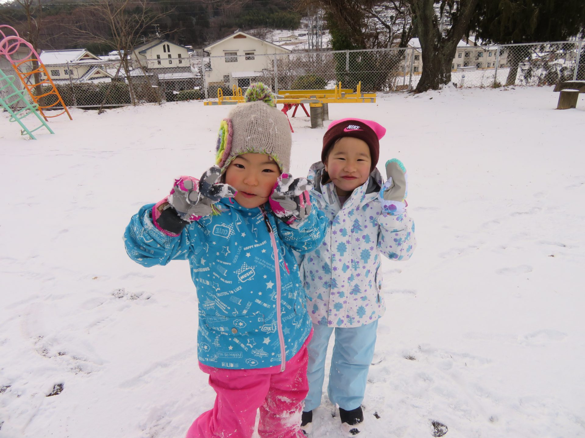 おもいっきり雪あそび 信州やまほいくの郷