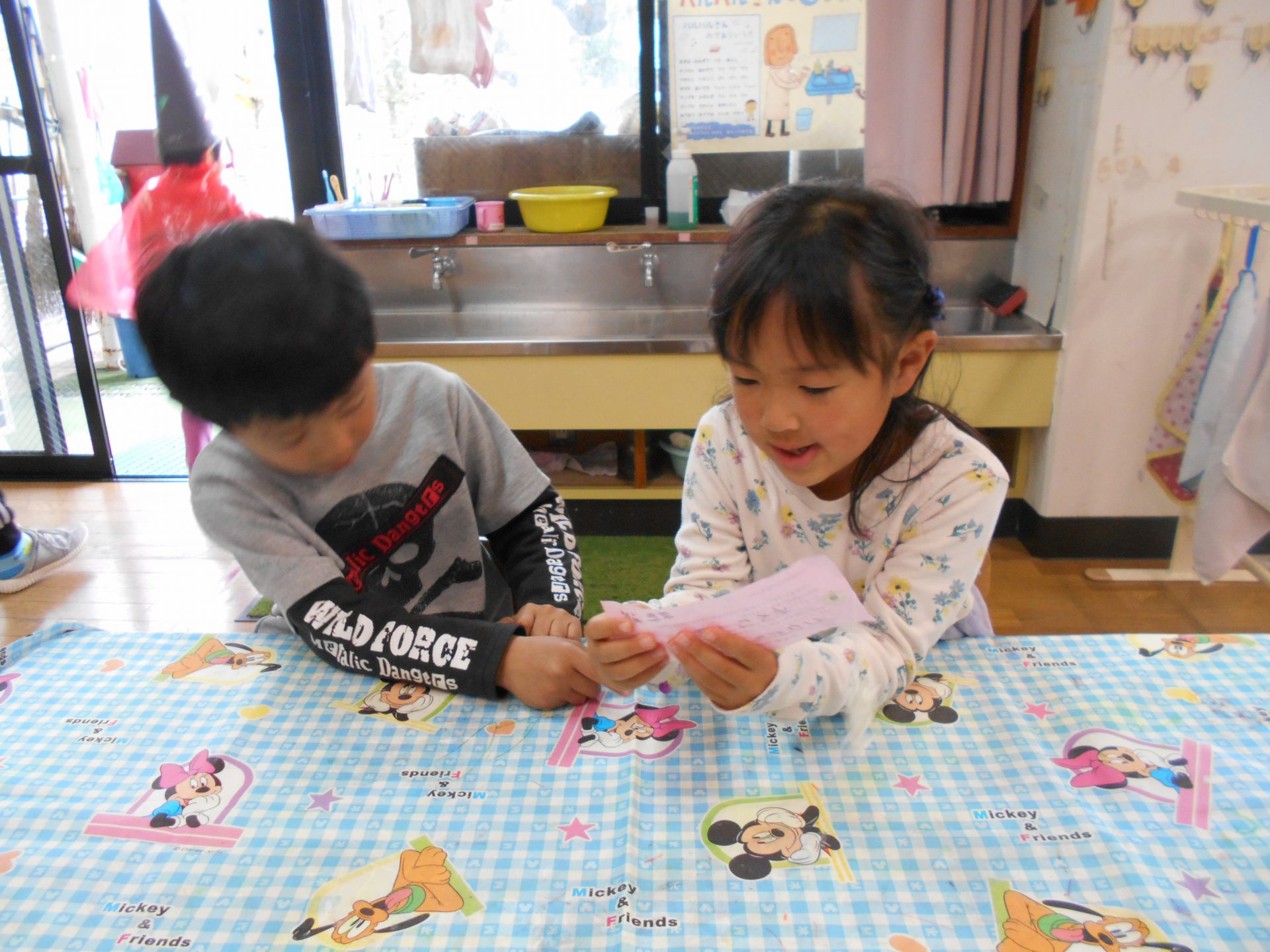 空からお手紙が届いたよ 信州やまほいくの郷